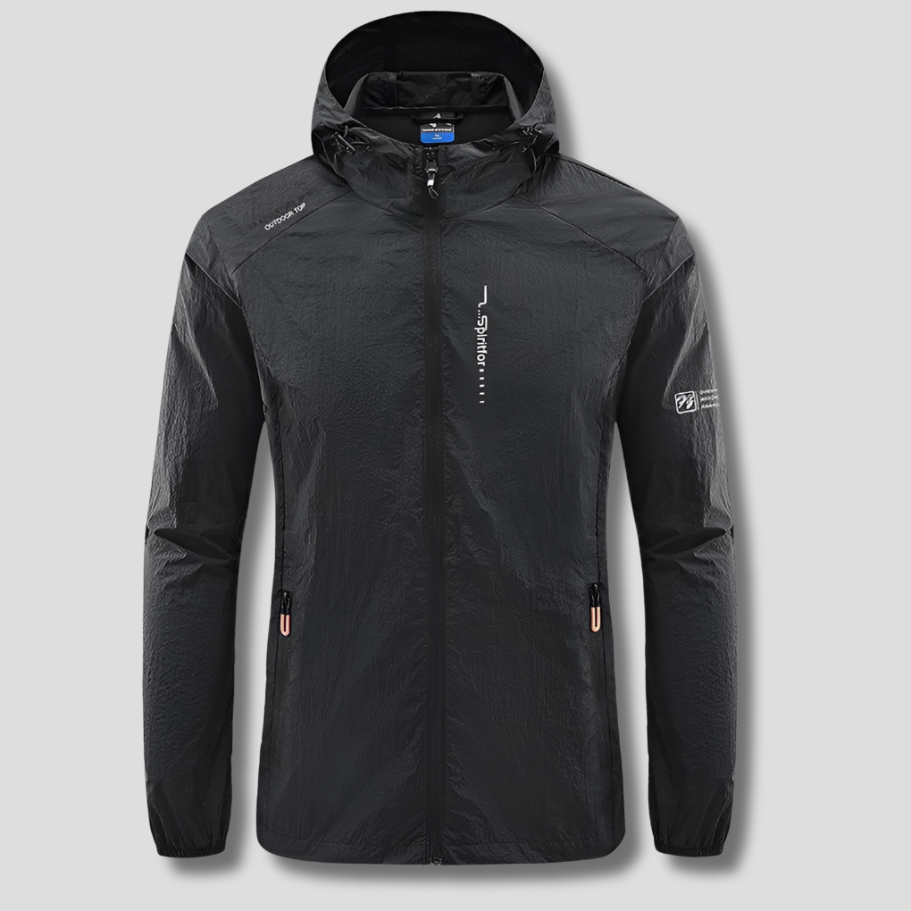 Men's Ultralight Wind- and Sun-Proof Hooded Summer Jacket