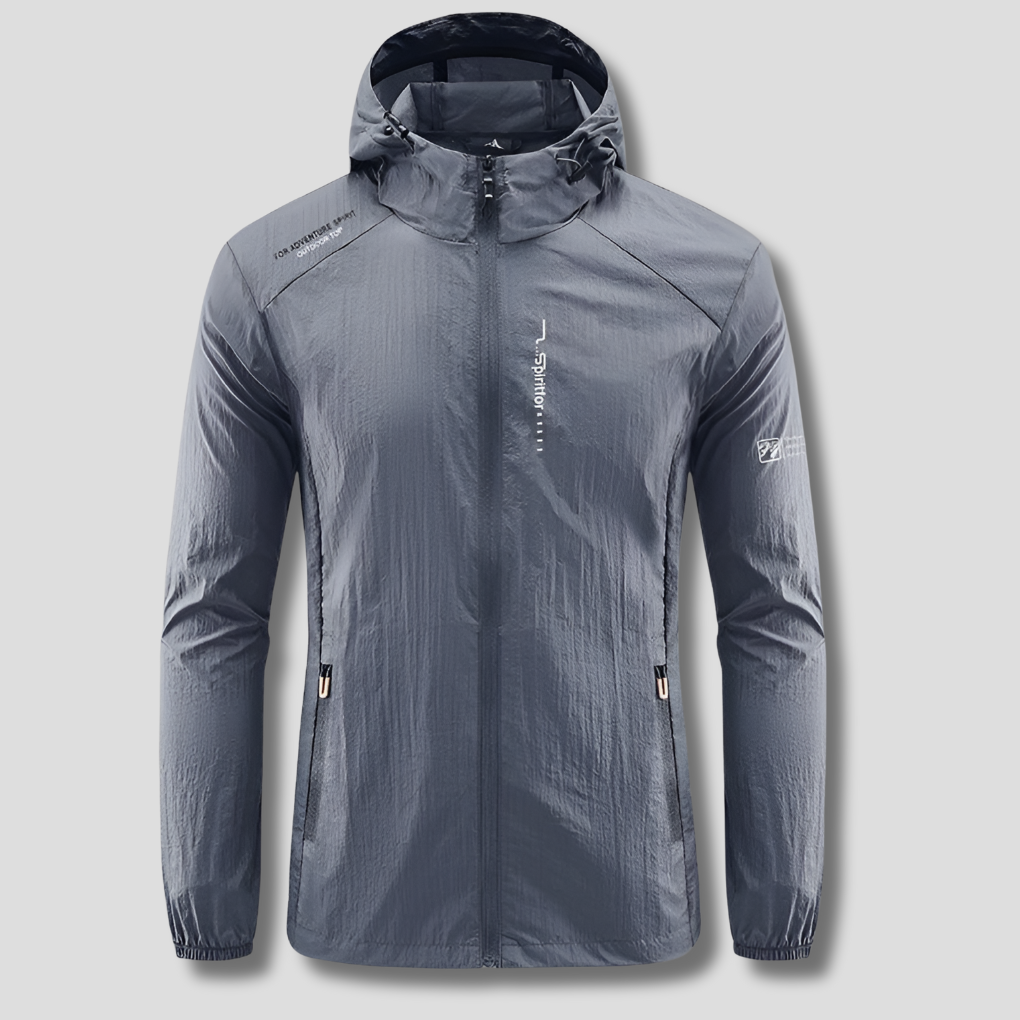 Men's Ultralight Wind- and Sun-Proof Hooded Summer Jacket