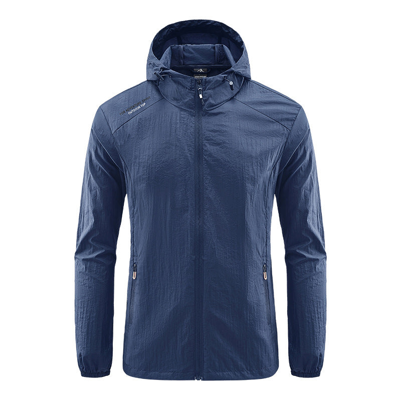 Men's Ultralight Wind- and Sun-Proof Hooded Summer Jacket