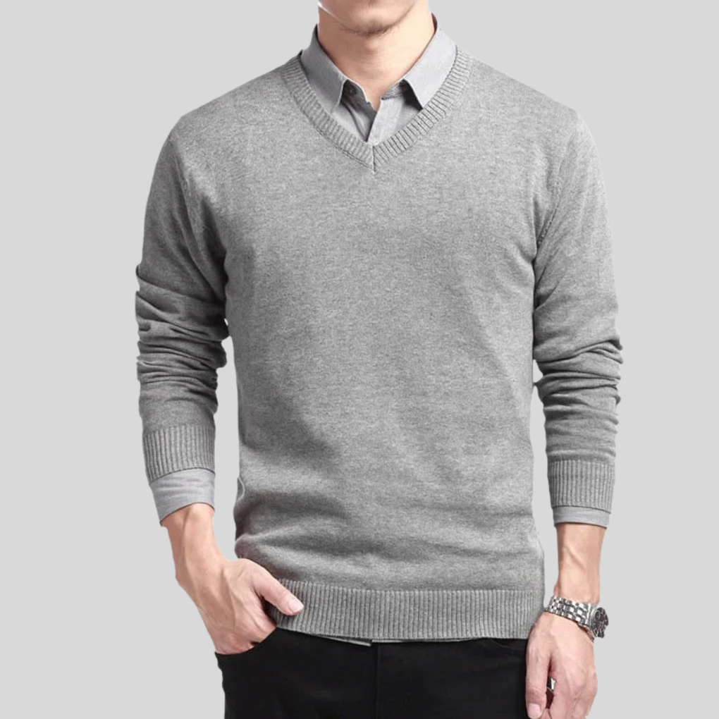 Men’s V-Neck Sweater