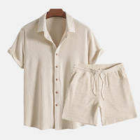 Men's Waffle Weave Summer Set