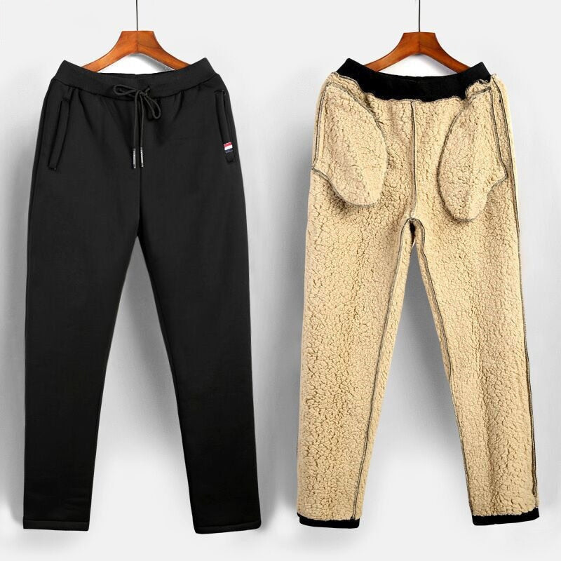 Men's Warm Thermal Sweatpants – Winter Comfort & Style