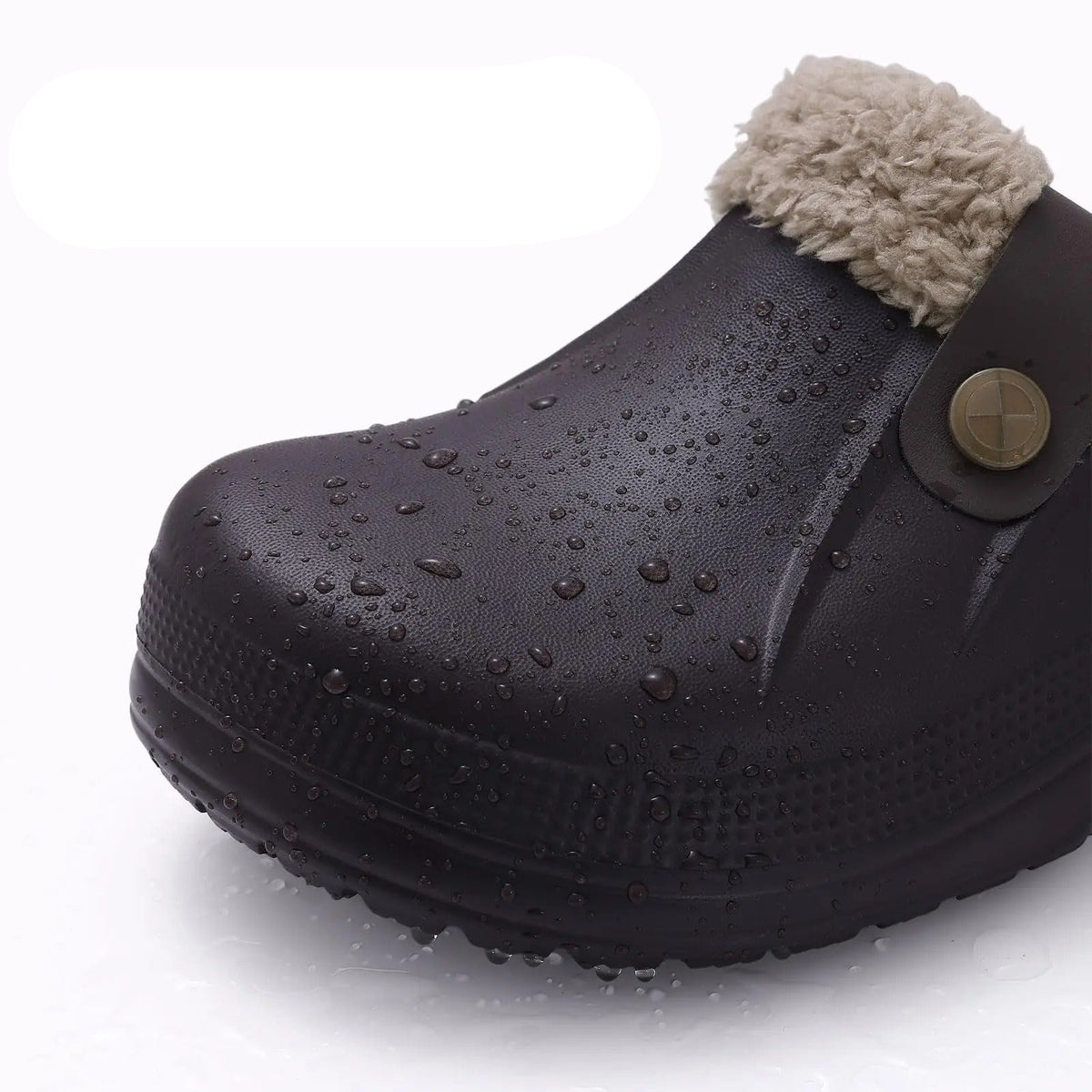 Men's Waterproof Lined Winter Clogs
