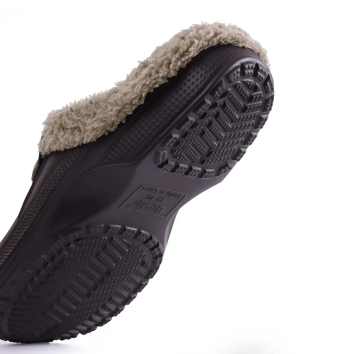Men's Waterproof Lined Winter Clogs