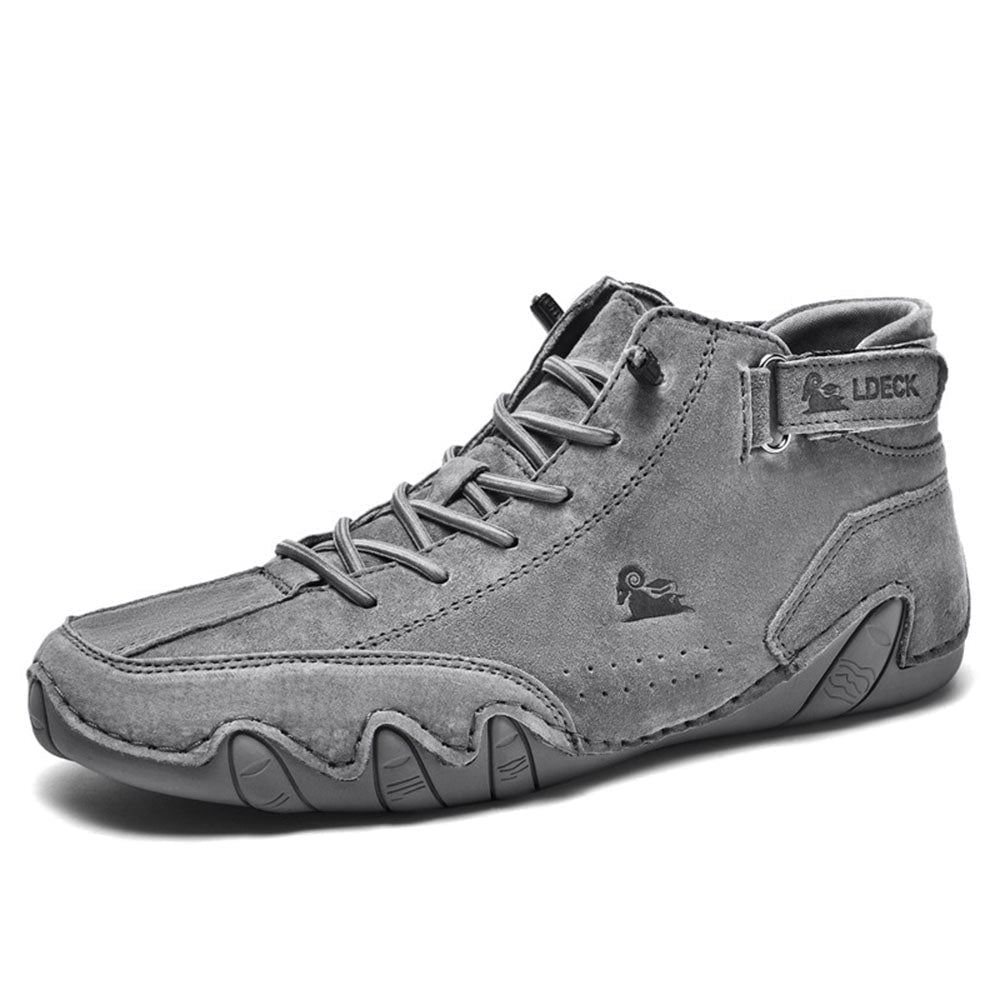 Men's Waterproof Orthopedic Shoes with Arch Support – Breathable Slip-On Design