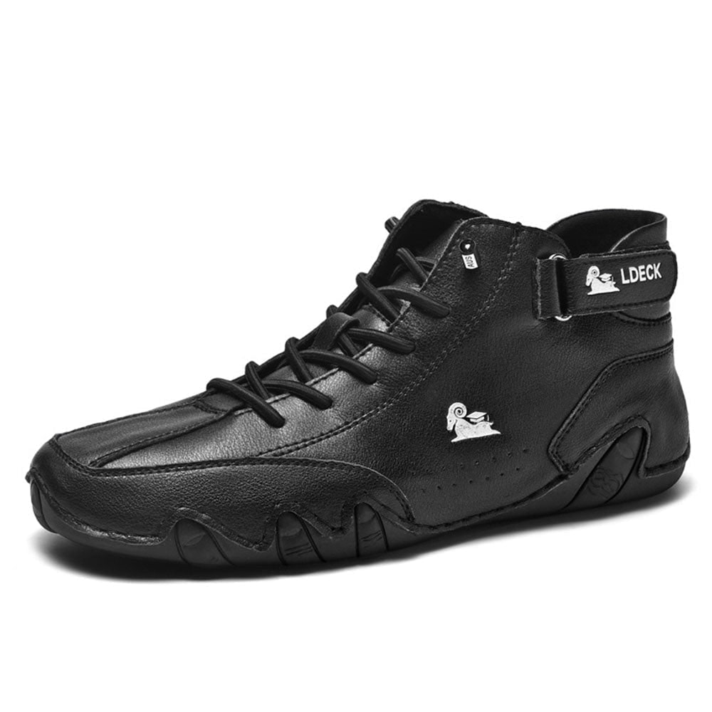 Men's Waterproof Orthopedic Shoes with Arch Support – Breathable Slip-On Design