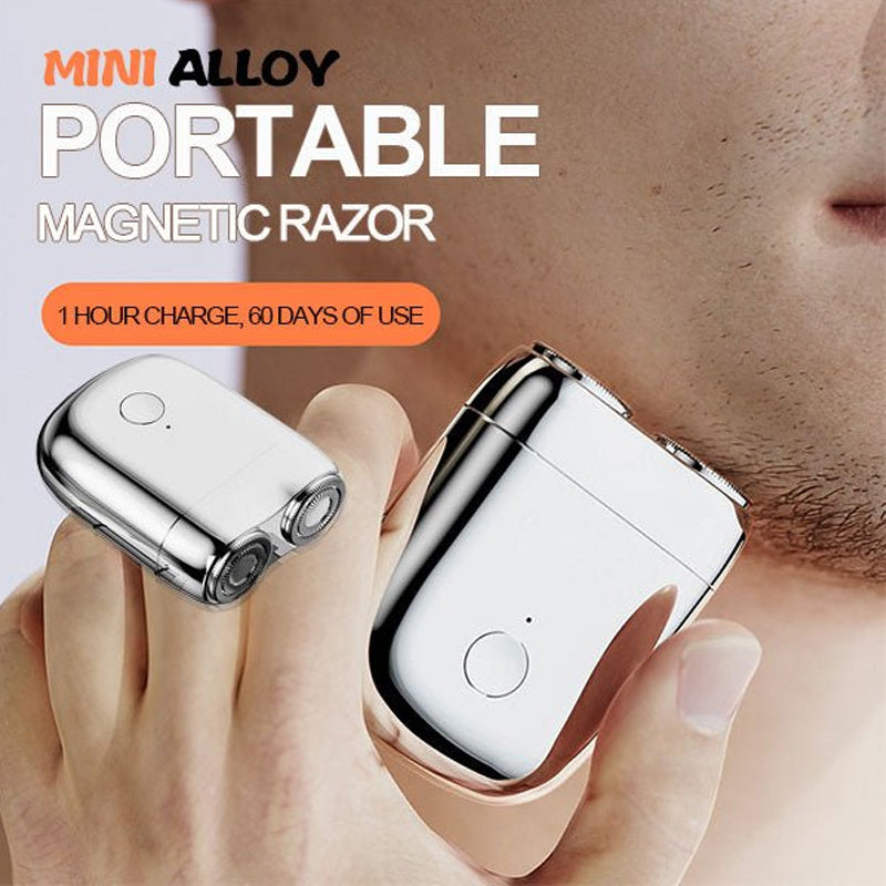 Men's Waterproof Portable USB Shaver