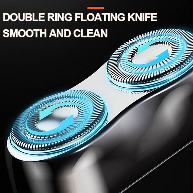 Men's Waterproof Portable USB Shaver
