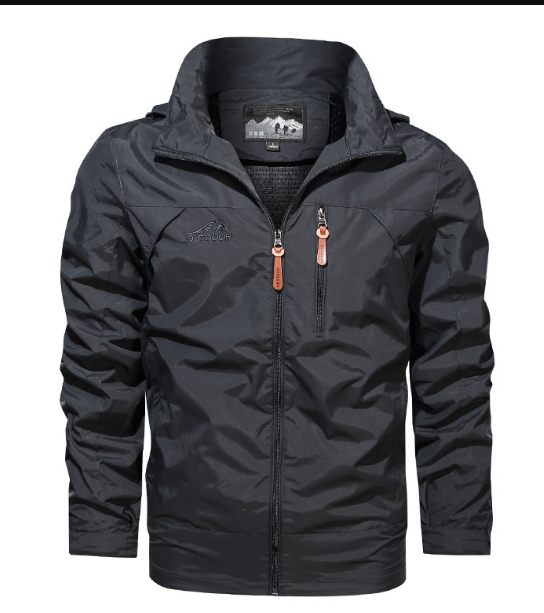 Men's Waterproof Rain Jacket with Breathable Design – Lightweight Outdoor Jacket for Everyday Use