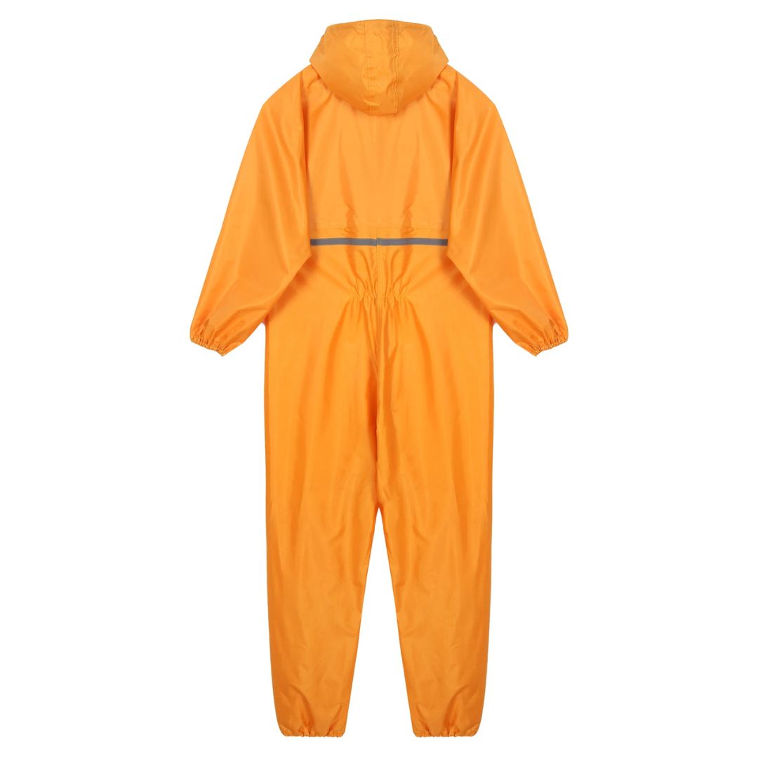 Men's Waterproof Reflective Hooded Safety Coverall