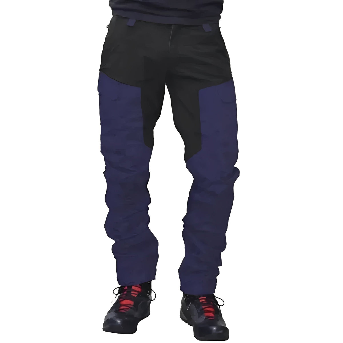 Men's Weatherproof Cargo Work Pants with Reinforced Stitching