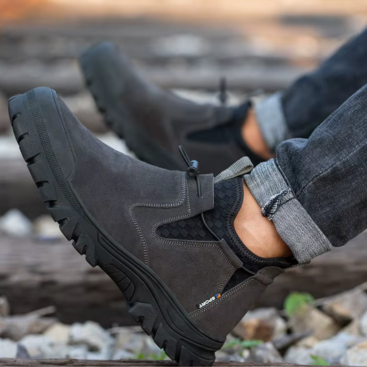 Men's Work Safety Steel-Toe Boots