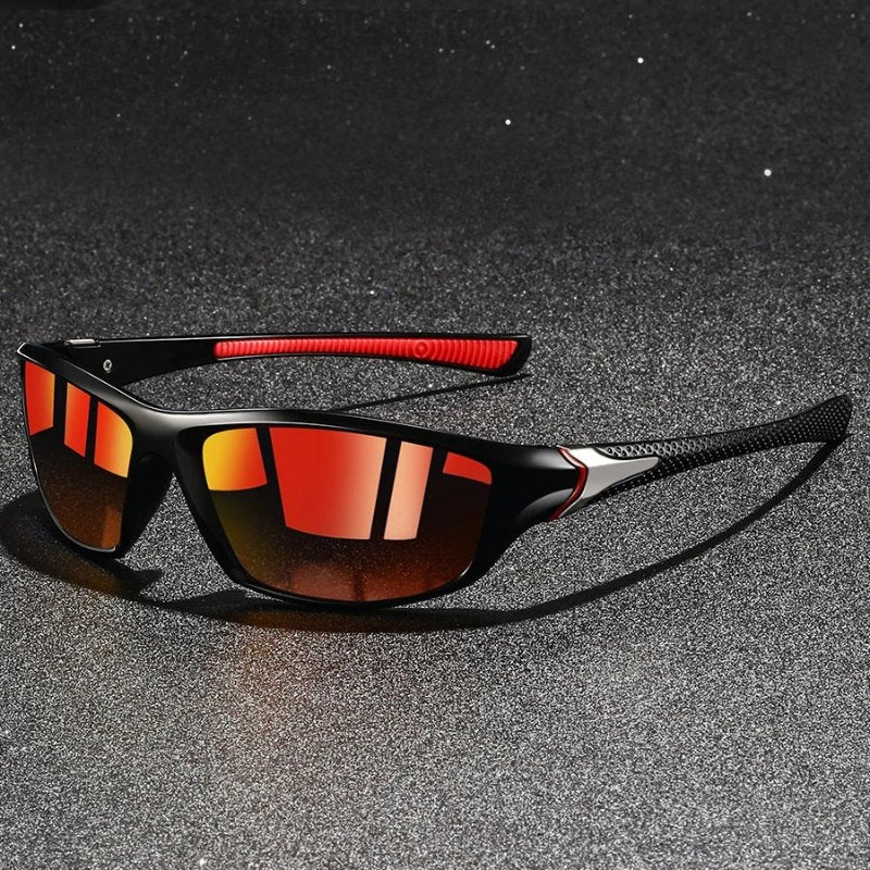 Men's Wraparound Polarized Sport Sunglasses for Enhanced Vision