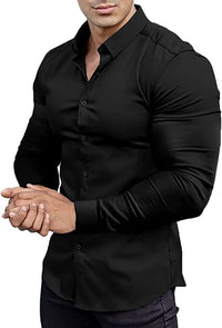 Men's Wrinkle-Free Slim Fit Shirt