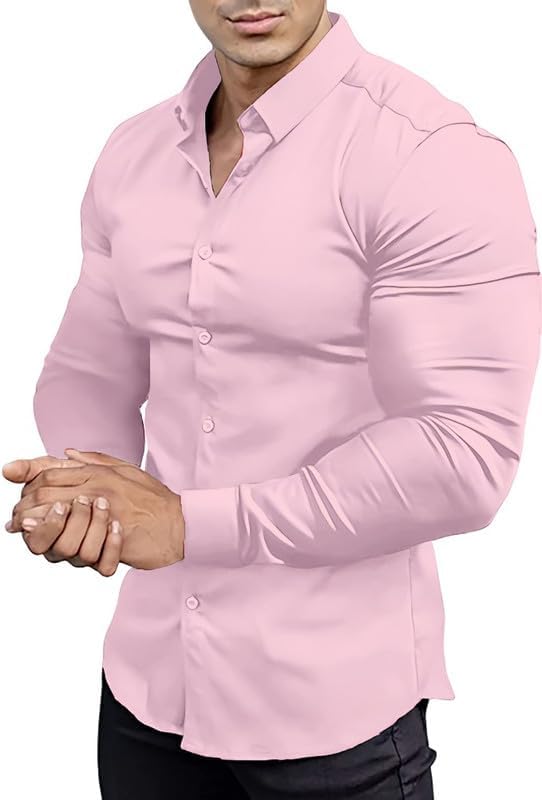 Men's Wrinkle-Free Slim Fit Shirt