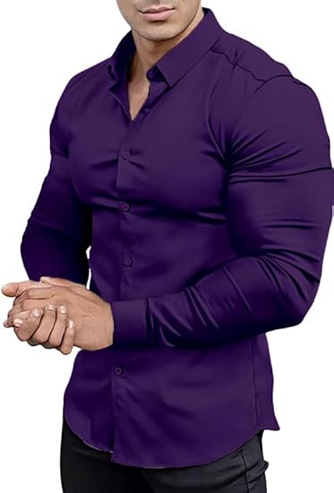 Men's Wrinkle-Free Slim Fit Shirt