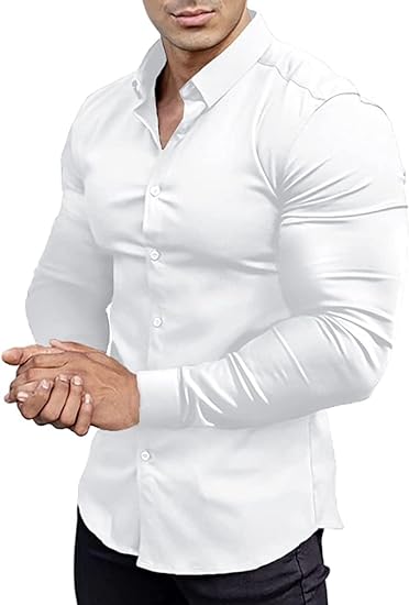 Men's Wrinkle-Free Slim Fit Shirt