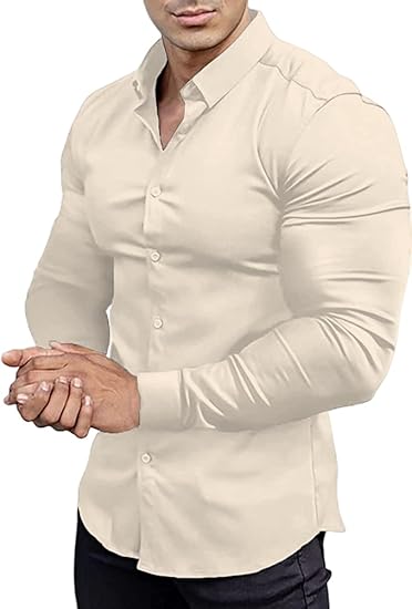 Men's Wrinkle-Free Slim Fit Shirt
