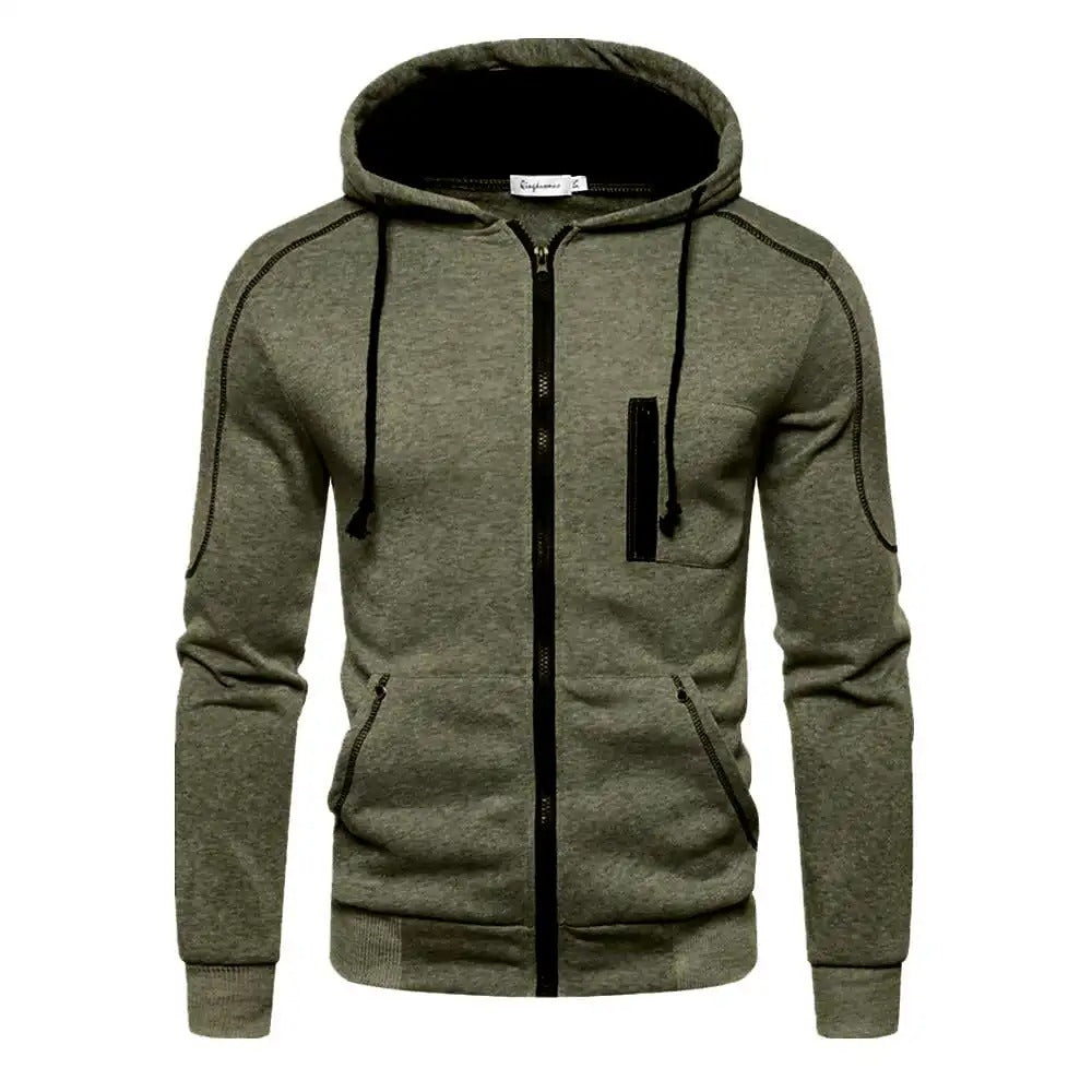 Men's Zip-Up Hoodie