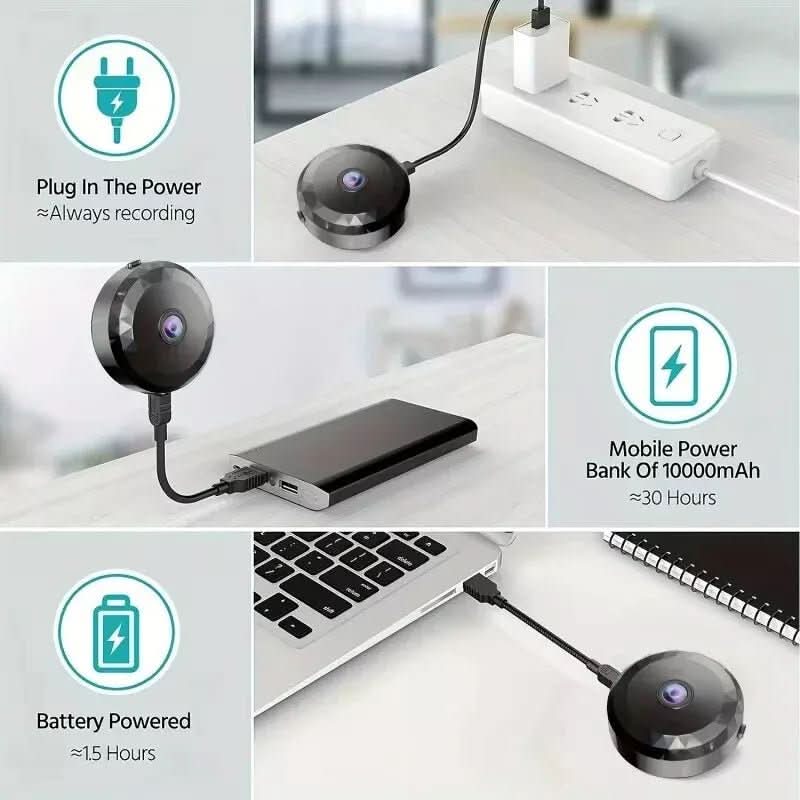Mini Wi-Fi Camera for Discreet Surveillance