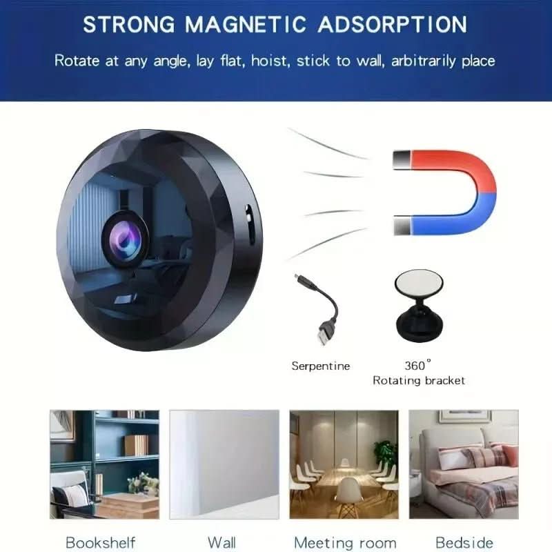 Mini Wi-Fi Camera for Discreet Surveillance