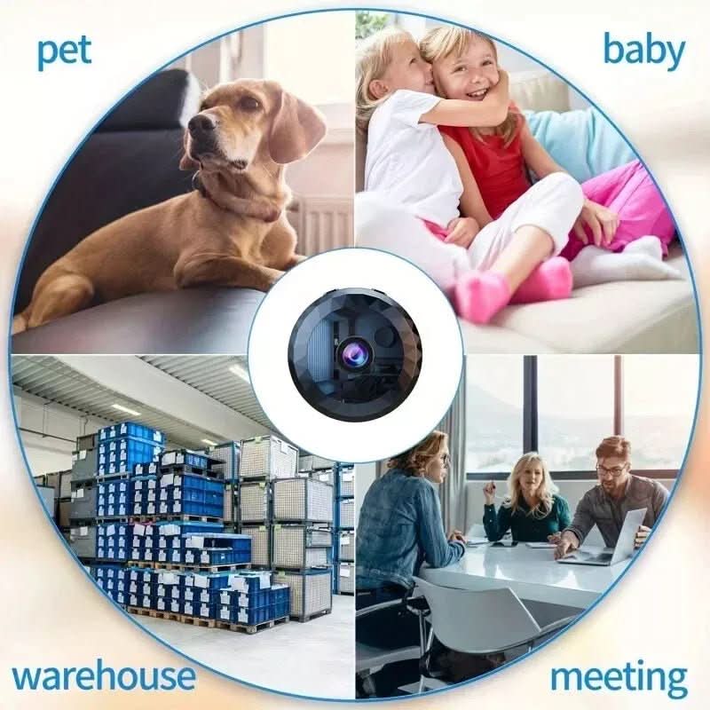 Mini Wi-Fi Camera for Discreet Surveillance