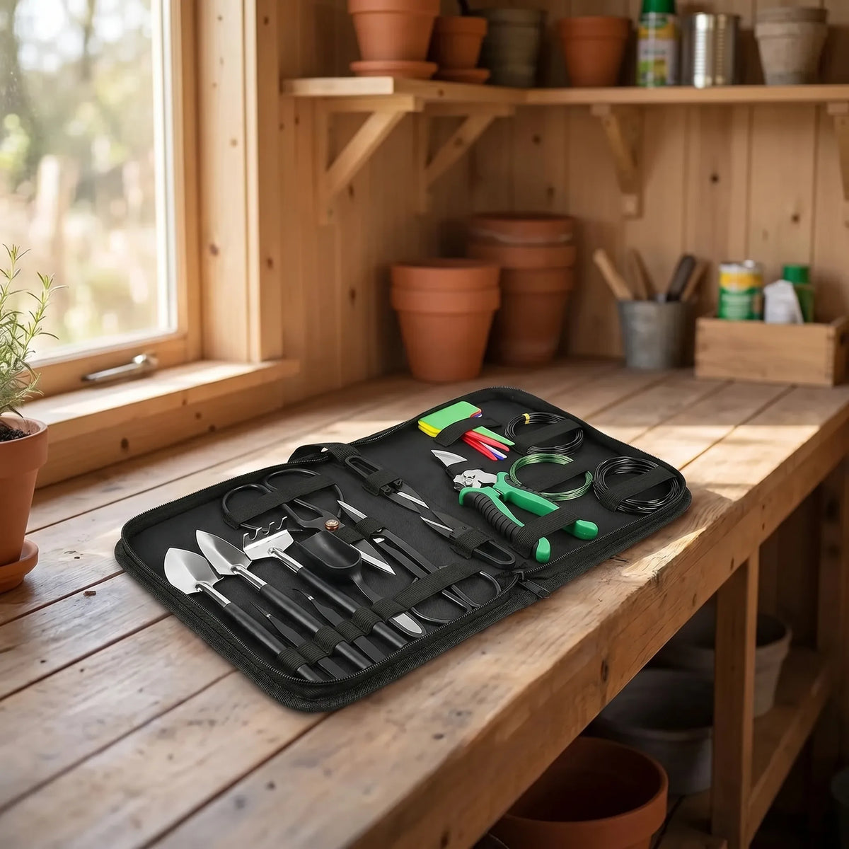 Miniature Plant Bonsai Gardening Tool Set