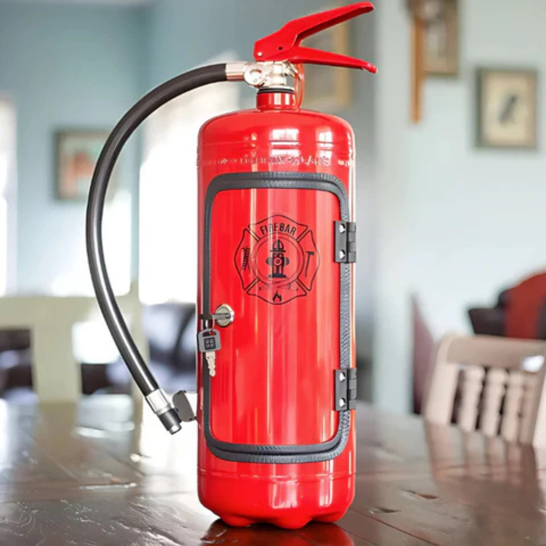 Minibar - Unique Fire Extinguisher Design Liquor Cabinet