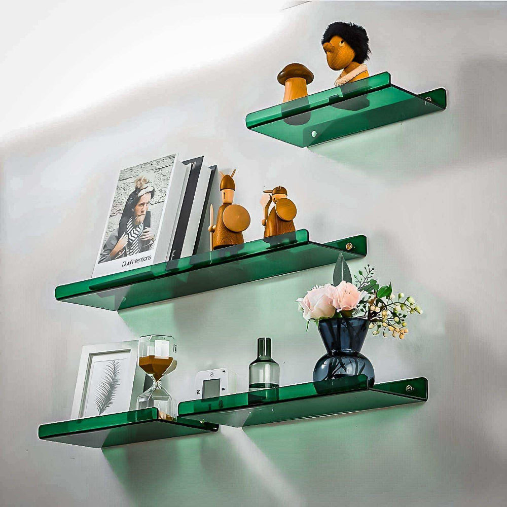 Minimalist Acrylic Floating Wall Display and Storage Shelf