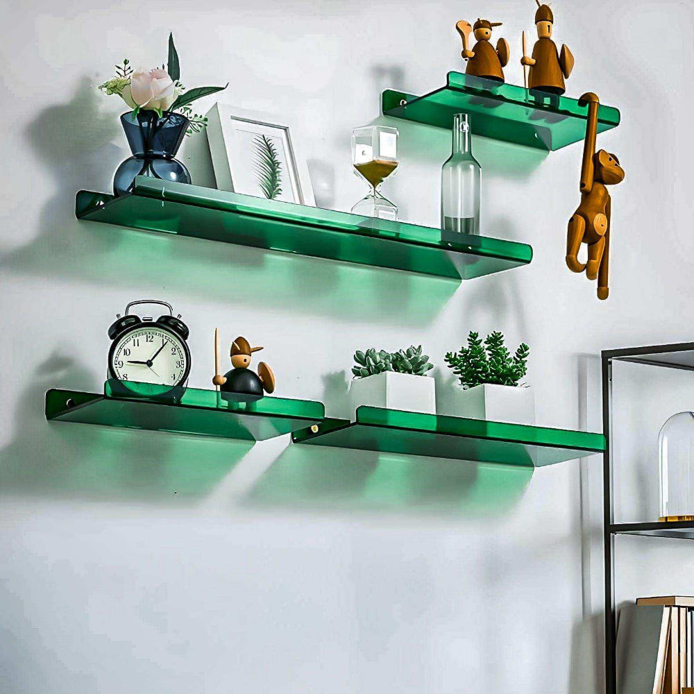 Minimalist Acrylic Floating Wall Display and Storage Shelf