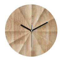 Minimalist Design Wooden Wall Clock