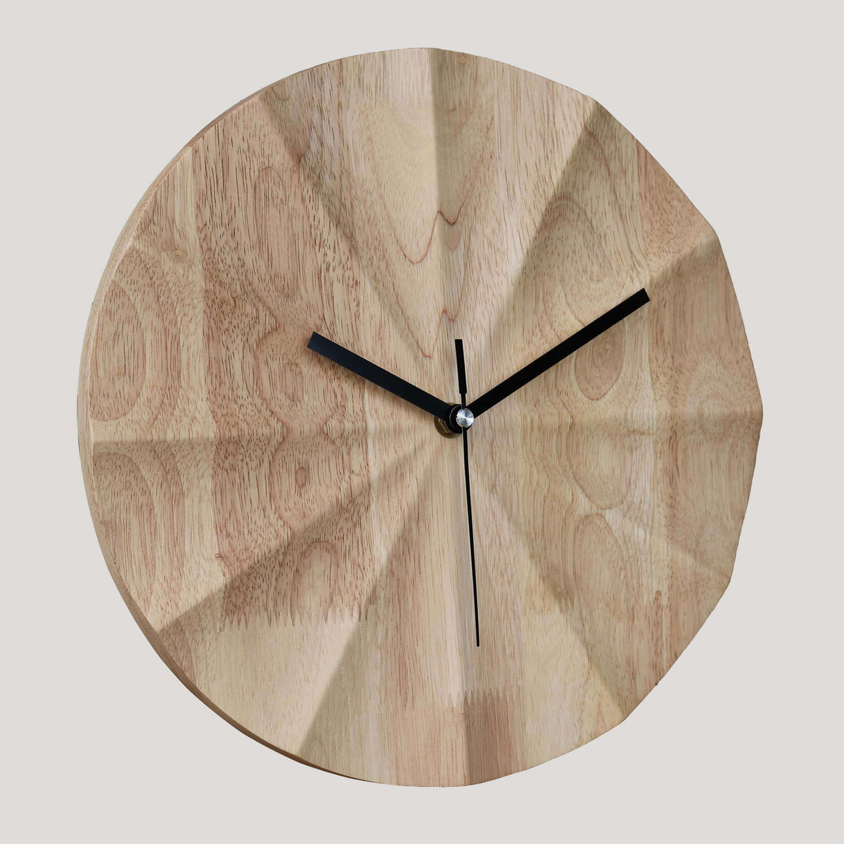 Minimalist Design Wooden Wall Clock