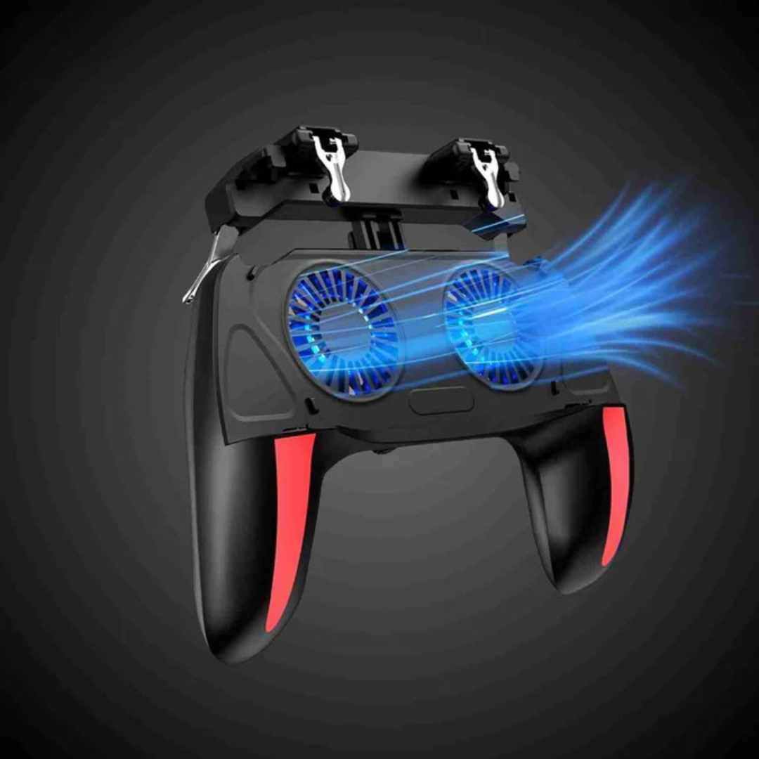 Mobile Gaming Controller - FPS Grip with Cooling and Charging Function
