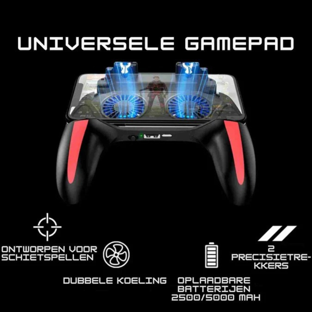 Mobile Gaming Controller - FPS Grip with Cooling and Charging Function