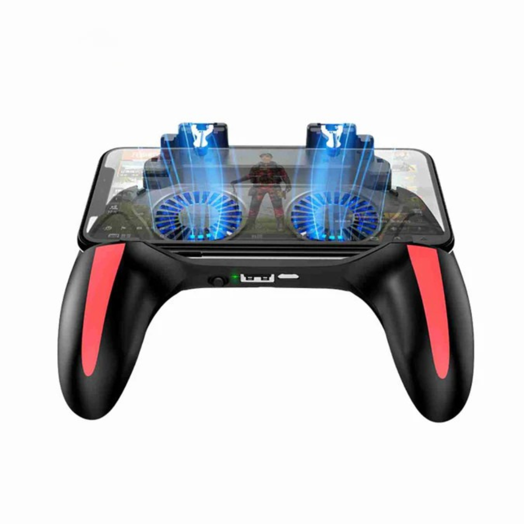 Mobile Gaming Controller - FPS Grip with Cooling and Charging Function