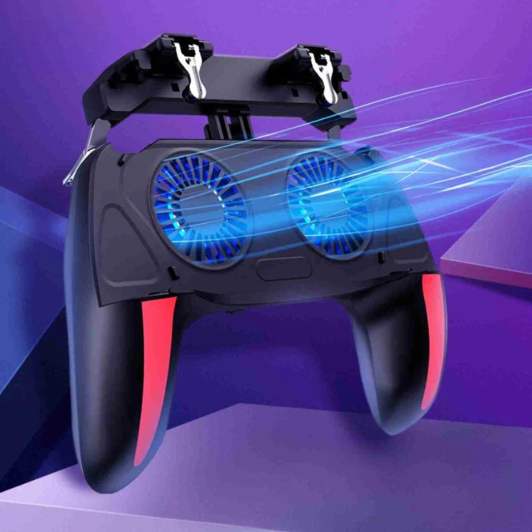 Mobile Gaming Controller - FPS Grip with Cooling and Charging Function