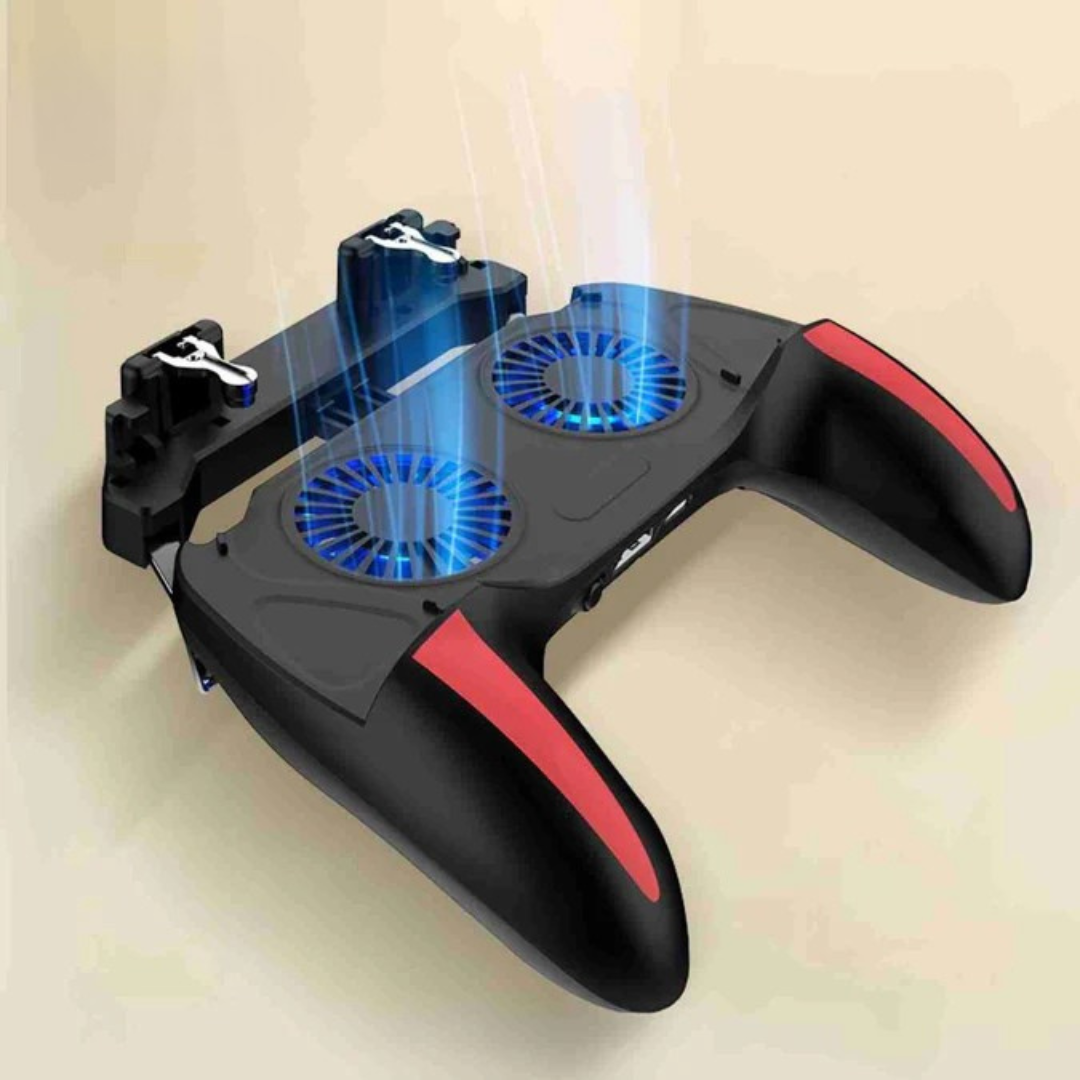 Mobile Gaming Controller - FPS Grip with Cooling and Charging Function