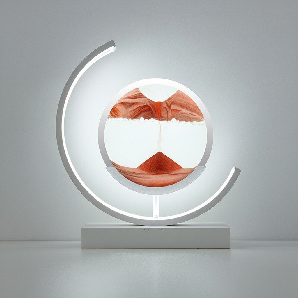 Modern 3D Sand Bowl Table Lamp