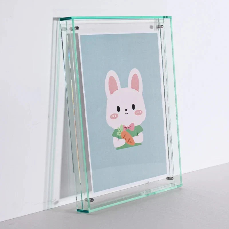 Modern Colorful Transparent Acrylic Photo Frame