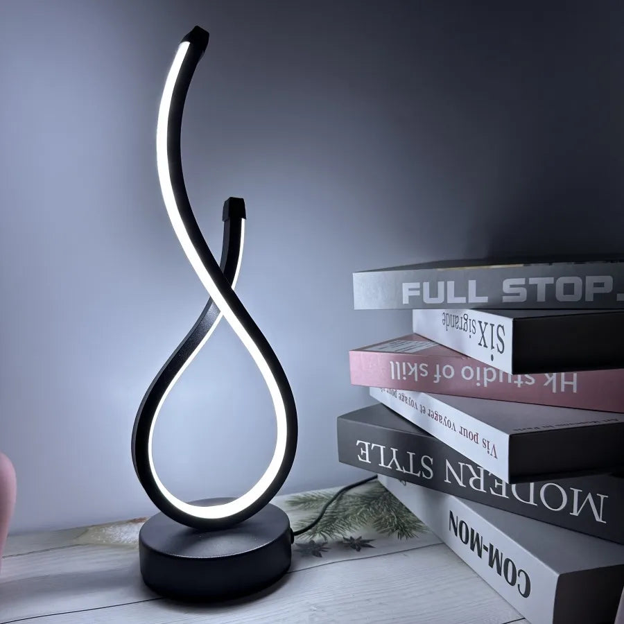 Modern Dimmable LED Table Lamp with 3 Light Colors