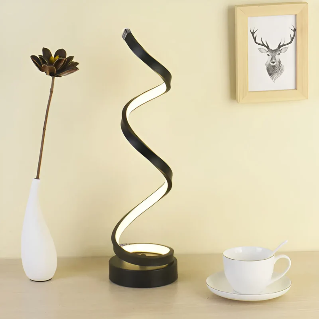 Modern Dimmable Spiral Table Lamp