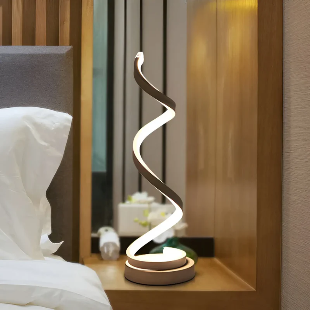 Modern Dimmable Spiral Table Lamp