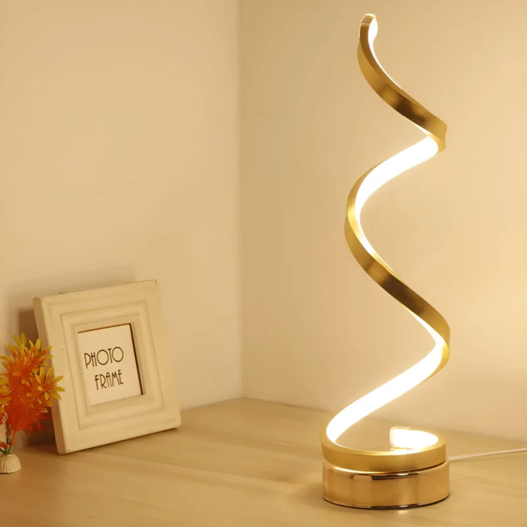 Modern Dimmable Spiral Table Lamp