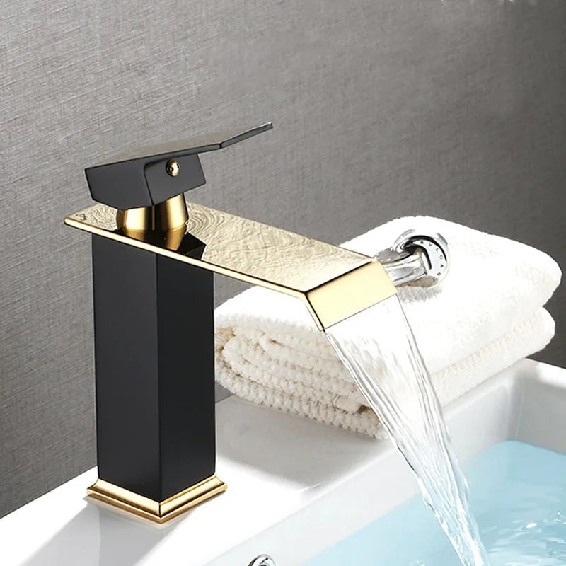 Modern Gold Bathroom Faucet