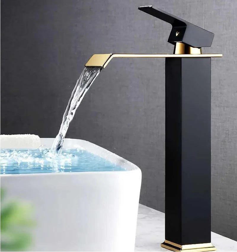 Modern Gold Bathroom Faucet
