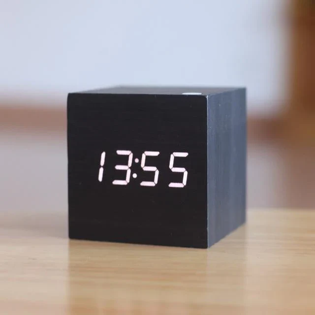 Modern Minimalist Digital Clock for the Home