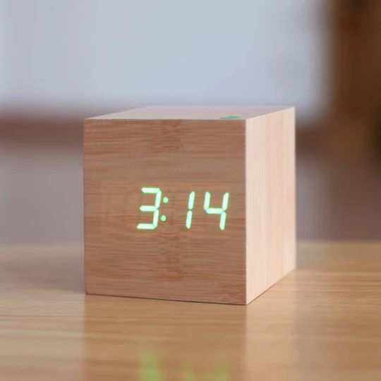 Modern Minimalist Digital Clock for the Home