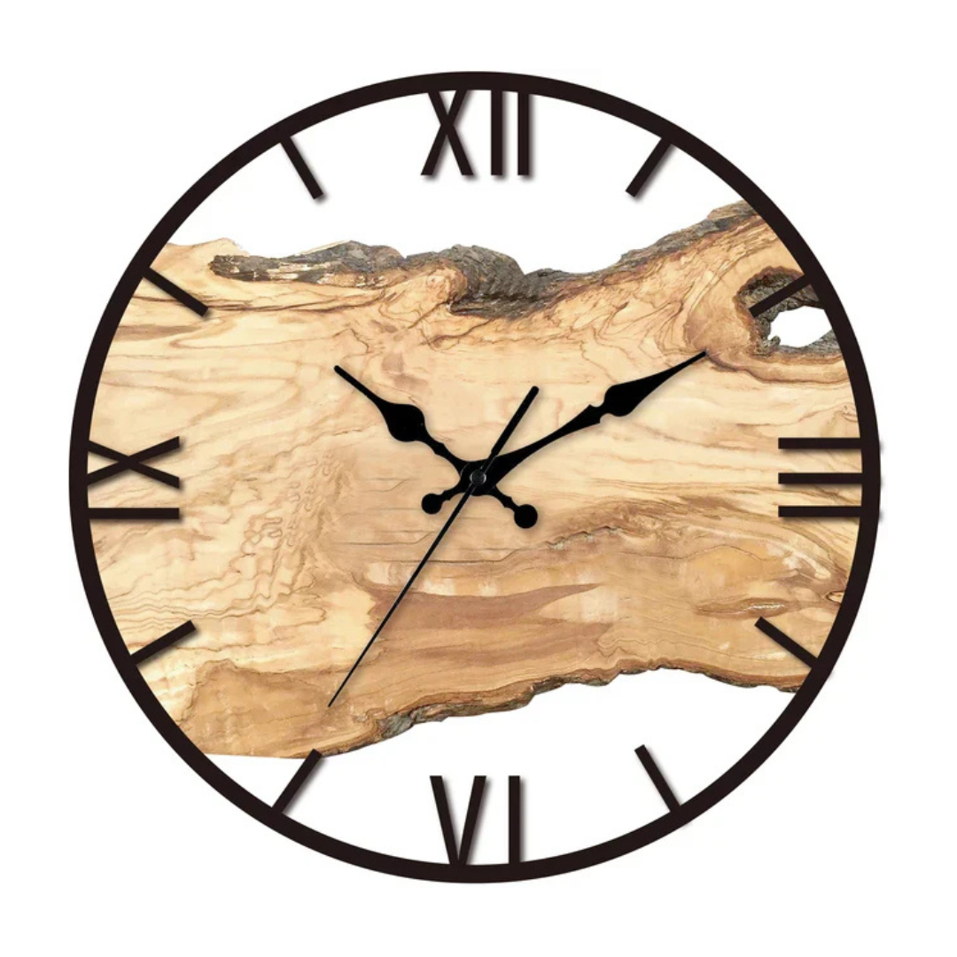 Modern Minimalist Wall Clock Hoopie