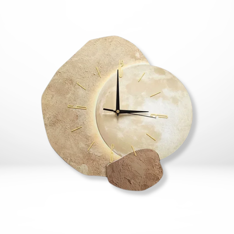 Modern Silent Quartz Wall Clock with Backlight