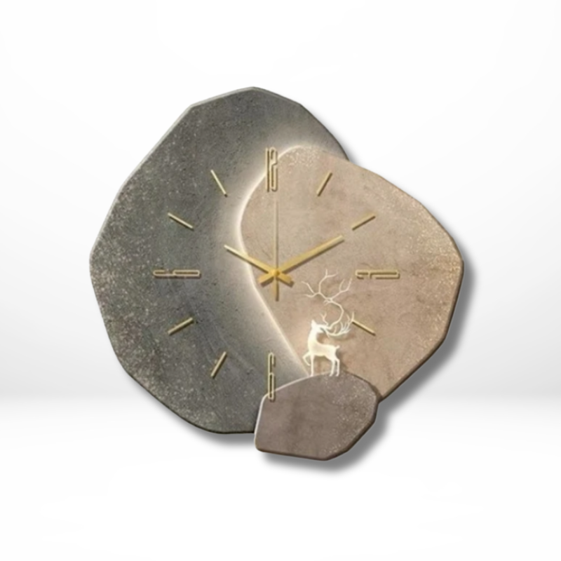 Modern Silent Quartz Wall Clock with Backlight